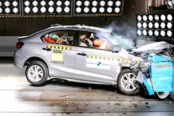 Honda Amaze scores 2-star Global NCAP safety rating